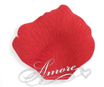 Picture of Silk Rose Petals True Red-Apple Red-Claret